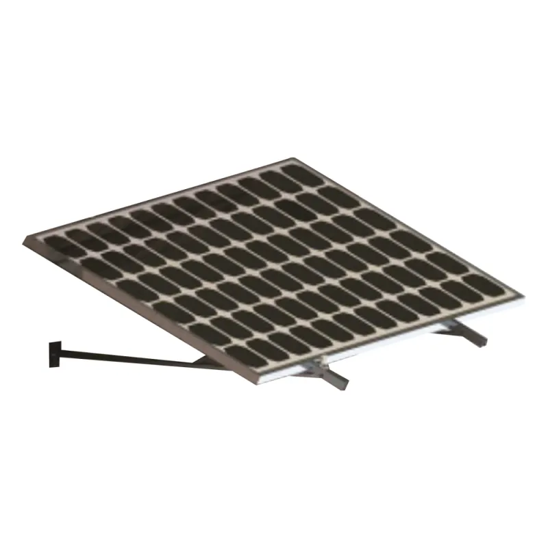 Montaje Para Módulos Solares En Muro Con Espesor De 30-35 mm, Riel 1300mm