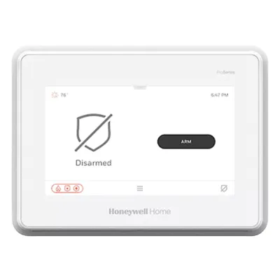 Panel de Seguridad Todo-en-Uno 7 in (177.8 mm) / Pantalla Táctil Capacitiva 1024x600 / Sensores SiX Bidireccional Cifrado AES-128 / 127 Zonas / Sirena 85 dB