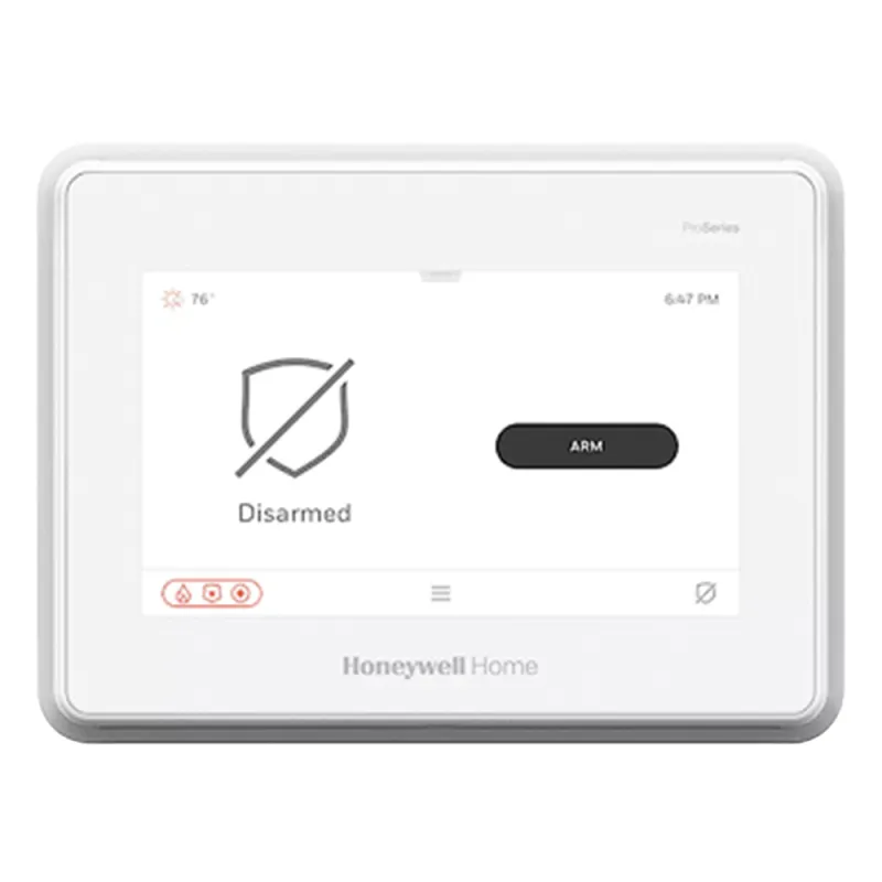 Panel de Seguridad Todo-en-Uno 7 in (177.8 mm) / Pantalla Táctil Capacitiva 1024x600 / Sensores SiX Bidireccional Cifrado AES-128 / 127 Zonas / Sirena 85 dB