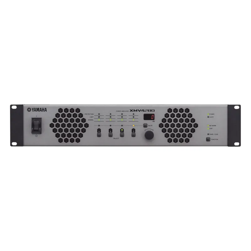 Amplificador de Audio, 4 Canales, 280w, Alta y Baja Impedancia, Conexión Análoga y YDIF, Para Serie MTX