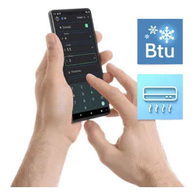 Calculador de capacidad de enfriamiento BTU Aufit