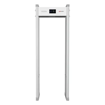 Arco Detector de Metales de 18 Zonas con Pantalla LCD de 7" / Conteo de personas y Alarmas / Ajuste de Sensibilidad e Interferencias