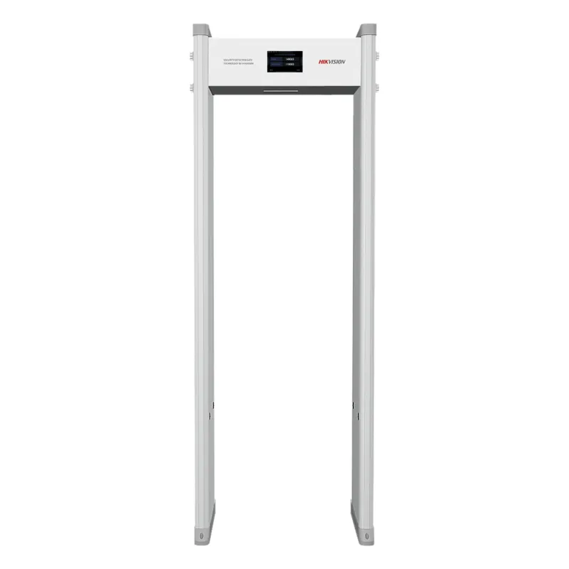 Arco Detector de Metales de 18 Zonas con Pantalla LCD de 7" / Conteo de personas y Alarmas / Ajuste de Sensibilidad e Interferencias