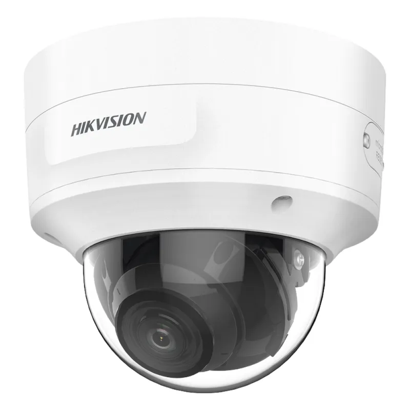 Domo IP 8 Megapixel (4K) / Lente Mot. 2.7 a 13.5 mm / 40 mts IR EXIR / Exterior IP66 / IK10 / DARKFIGHTER / Audio y Alarma I/O / PoE+ / ONVIF / Micro SD / 4 Analíticos: AcuSense, Deteccion Facial, Conteo de Personas por Cruce y Zona