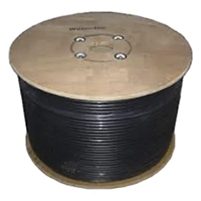 Carrete de Cable Coaxial de Baja Perdida WILSONRG11 Tipo RG11. 75 Ohm de Impedancia. 152.4 Metros (500 Pies)