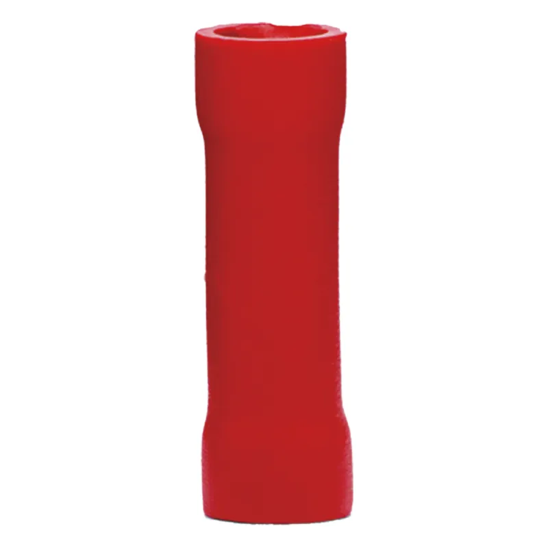 Conector a tope aislado / 22 - 16 AWG / Rojo / Paquete de 25 piezas