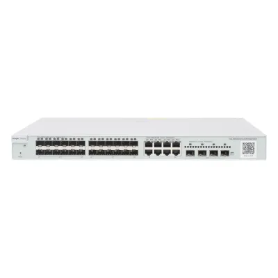 Switch administrable Capa 3, 24 puertos SFP 1G, 8 puertos Ethernet 1G Combo y 4 SFP+ 10G, gestión remota en la nube