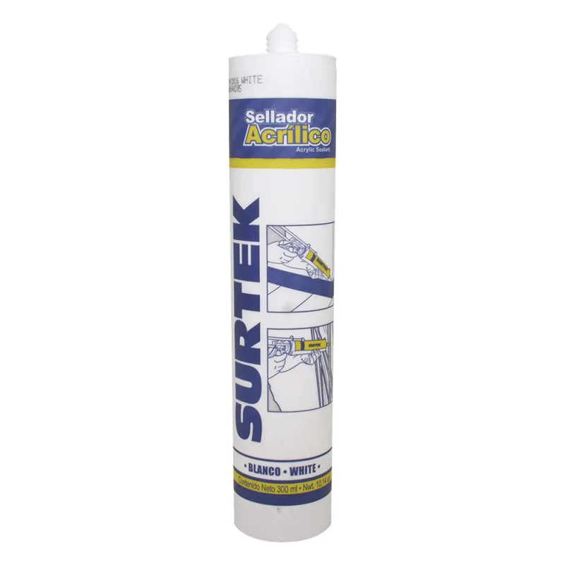 Sellado Acrílico /Color Blanco / Contenido 280 ml.