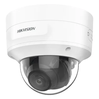 Domo IP 4 Megapixel / Lente Mot. 2.7 a 13.5 mm / 40 mts IR EXIR / Exterior IP66 / IK10 / DARKFIGHTER / Audio y Alarma I/O / PoE+ / ONVIF / Micro SD / 4 Analíticos: AcuSense, Deteccion Facial, Conteo de Personas por Cruce y Zona