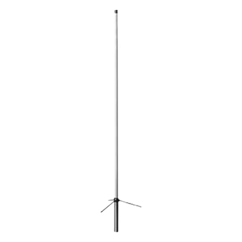 Antena base UHF, fibra de vidrio ajustable, rango de frecuencia 406 - 512 MHz
