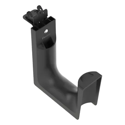 Sujetador STRONGHOLD tipo J (J-Hook), grosor de Brida 1/4", para Viga instalada con Martillo, hasta 46 Cables Cat6, Nylon 6.6 Metal, Color Negro, 1 pieza