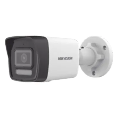 [Dual Light] Bala IP 6 Megapixel / Lente 2.8 mm / 30 mts IR + 30 mts Luz Blanca / Micrófono Integrado / ACUSENSE Lite / Exterior IP67 / H.265 / PoE / Micro SD