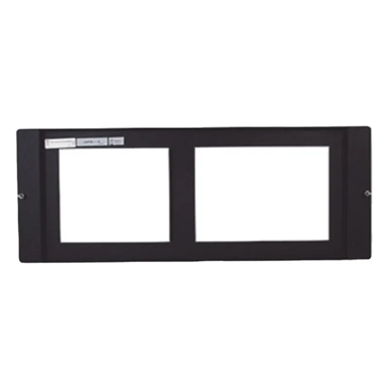 Placa de revestimiento para chasis CFFT-1 de teléfono de bombero, con posición para anunciador ACS, en gabinetes CAB-3 o CAB-4