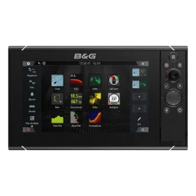Pantalla de navegación ZEUS3S de alto rendimiento, con display de ultra visibilidad y pantalla touchscreen.