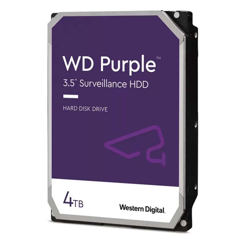 Disco Duro PURPLE de 4TB / 3 AÑOS DE GARANTÍA / Para Videovigilancia