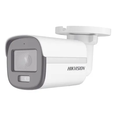 [Dual Light + ColorVu] Bala TURBOHD 2 Megapixel (1080p) / Lente 2.8 mm / 20 mts IR + 20 mts Luz Blanca / Gran Angular 105° / Exterior IP67 / Micrófono Integrado / dWDR / 4 Tecnologías