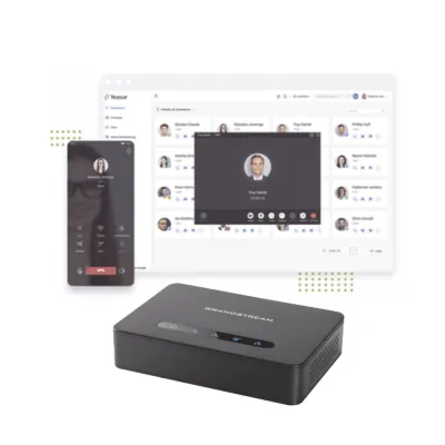 Conmutador Cloud Yeastar, 10 extensiones anuales, Gateway FXO para troncal analoga