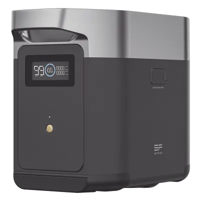 Batería de Litio LFP Inteligente de 1024Wh para Aumentar Tiempo de Respaldo Compatible con EFD330 (DELTA 2)