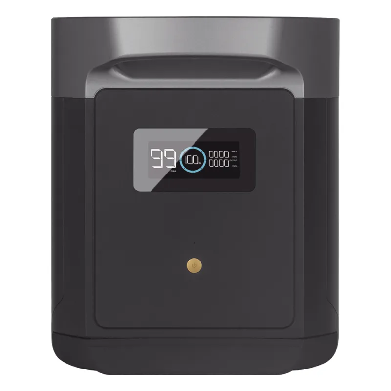 Batería de Litio LFP Inteligente de 2048Wh para Aumentar Tiempo de Respaldo Compatible con EFD350 (DELTA 2 MAX)