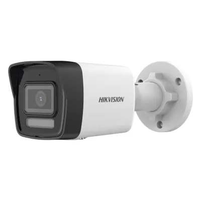 [Dual Light] Bala IP 8 Megapixel (4K) / Lente 2.8 mm / 30 mts IR + 30 mts Luz Blanca / Micrófono Integrado / ACUSENSE Lite / Exterior IP67 / H.265 / PoE / Micro SD