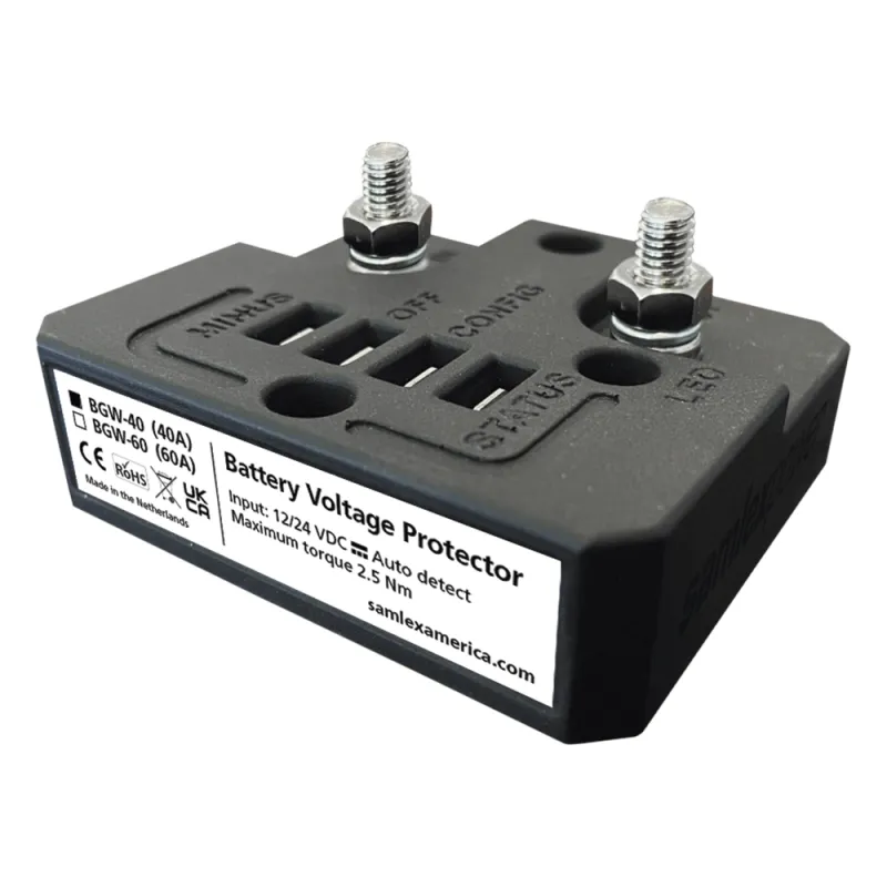 Protector de Baterías 12/24V a Prueba de Agua 40 A