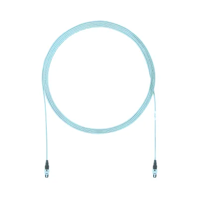 Cable de Interconexión de 12 Fibra Ópticas Multimodo OM4, Con Conector Pan-MPO Hembra - Hembra, Polaridad A, LSZH, de 19 Metros (62.34 Pies)