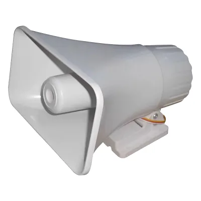 Sirena Cableada / 30 Watts / 120 dB / IP65 Exterior / Compatible con Cualquier Panel de Alarma / Policarbonato