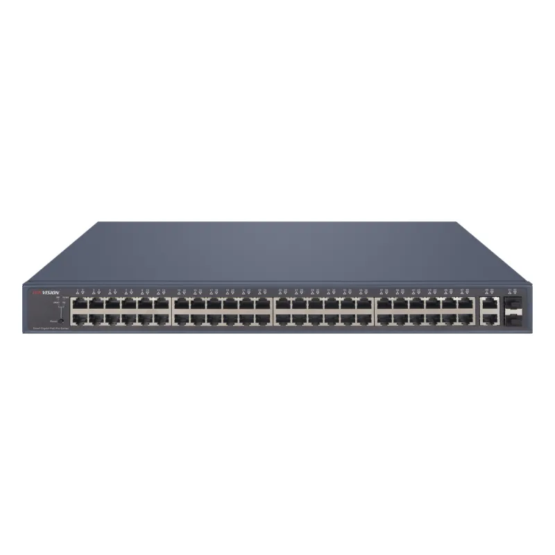 Switch PoE+ / Administrable / 48 Puertos 1000 Mbps PoE+ / 2 Puertos 1000 Mbps Uplink / 2 Puertos SFP / 470 Watts