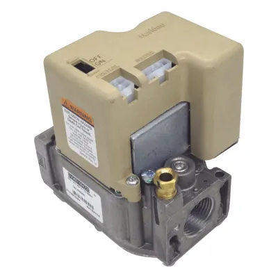 Control de gas SmartValve para encendido intermitente por piloto de superficie caliente, con secuencia de prueba cronometrada de 90 segundos