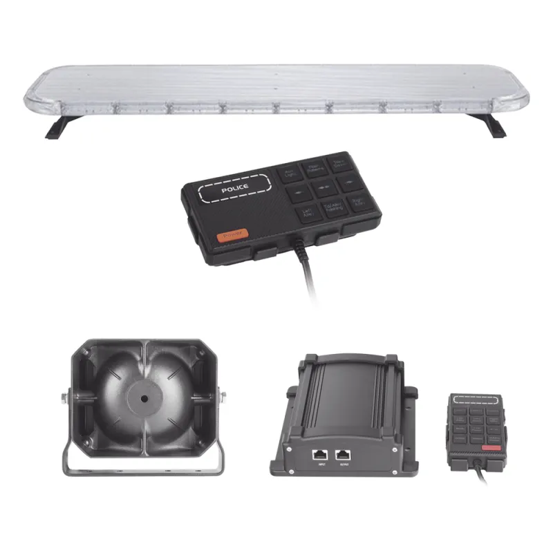 Kit básico para equipamiento de unidades de Seguridad Pública