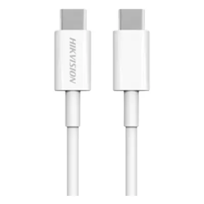 Cable USB-C a USB-C / 1 Metro (3.28 Pies) / Ideal para Celulares Android / Carga Rápida 3 Amp / Carga y Sincronización de Datos / 480 Mbps / 60 Watts