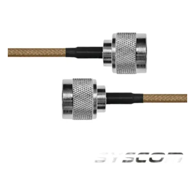 Jumper con Cable LP142 de 110 cm (43.31 pulgadas), con Conectores N Macho a N Macho.