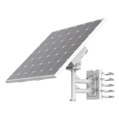 Kit Solar de alimentación / Panel Solar / Batería de Respaldo de Litio 360 Wh / 2 Salidas de 12 Vcd / Accesorios de Instalación / Uso en Exterior IP66