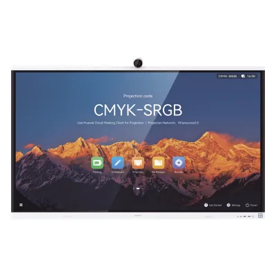HUAWEI IdeaHub S2, Pantalla interactiva para Colaboración Inteligente, 75", 4K UHD, Harmony OS, Wi-Fi 6, Cámara inteligente, Funcionalidad BYOM.