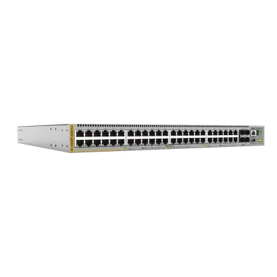 Switch Stack Capa3 40 puertos Gigabit, 8 puertos Miltigigabit 100/1G/2.5G/5G PoE++, Fuente redundante