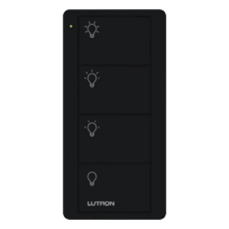 Control remoto inalámbrico Pico de 4 botones para atenuadores e interruptores Lutron
