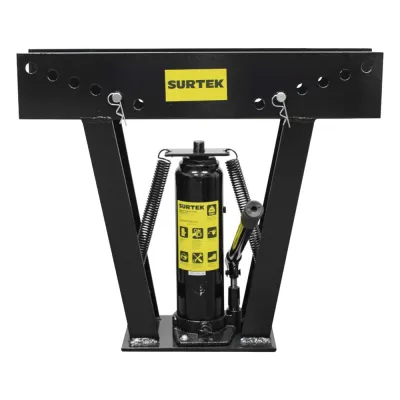 Doblatubos hidráulico de 1/2" a 2" incluye dados con medidas, capacidad 12 toneladas.
