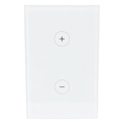 (ZWAVE) Dimmer panel táctil touch inalámbrico Zwave Plus. Compatible con Hubitat HC8, Álula M2M, otros