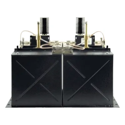 Combinador dB SPECTRA de 4 Canales en Panel para Rack 19", 380-400 MHz, 100 kHz de Sep. N Hembras.