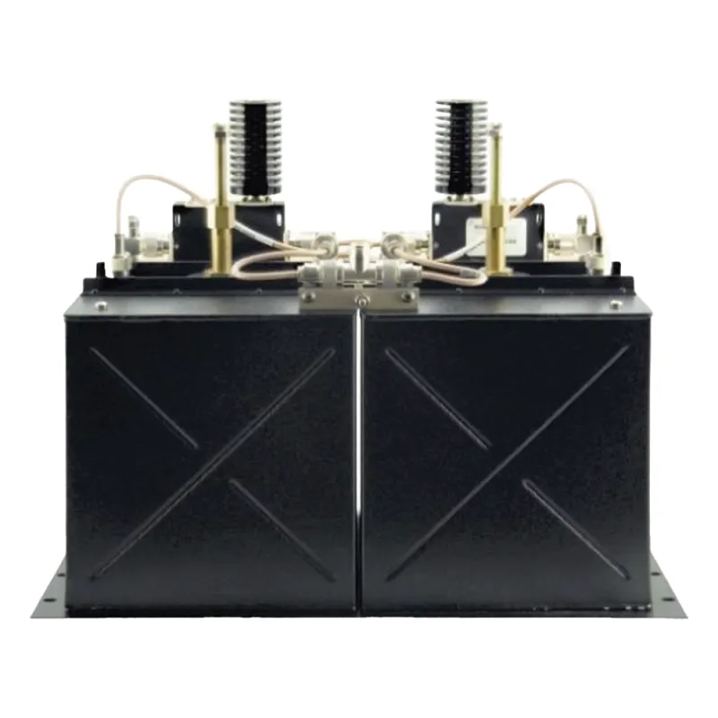 Combinador dB SPECTRA de 4 Canales en Panel para Rack 19", 380-400 MHz, 100 kHz de Sep. N Hembras.
