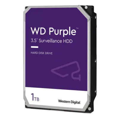 Disco Duro Purple de 1 TB / 5400 RPM / Optimizado para Soluciones de Videovigilancia / Uso 24-7 / 3 Años de Garantia