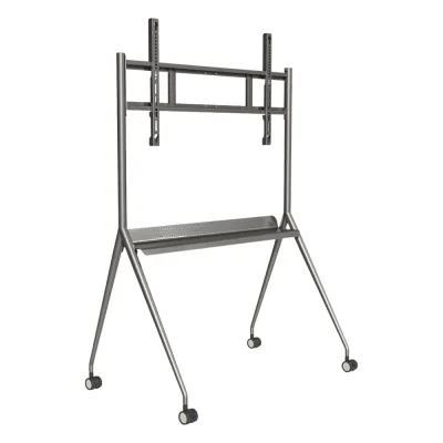 Montaje de Piso Móvil para Pantallas de 86" y 98" / Compatible con VESA / Incluye Soporte para Pantalla