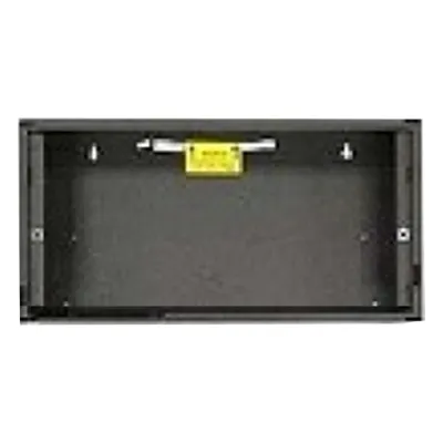 Mini gabinete metálico (backbox) de 1 nivel sin compartimiento de baterías, para paneles de detección de incendio NOTIFIER