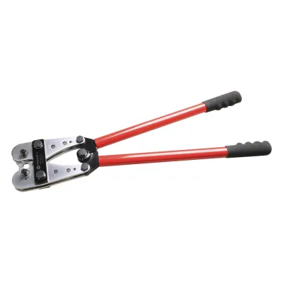 Pinza para Ponchar o Crimpar Terminales Para Cables de Calibres 8 AWG a 4/0 AWG