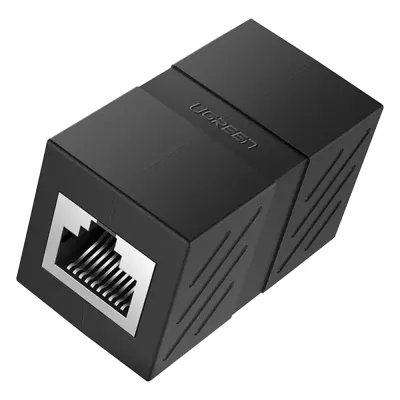 Acoplador (Extensor de Cable Ethernet RJ45 a RJ45) | 1000Mbps | Compatibilidad con Cat7 Cat6A Cat6 Cat5e | Compatible con POE | Ignífugo | ABS
