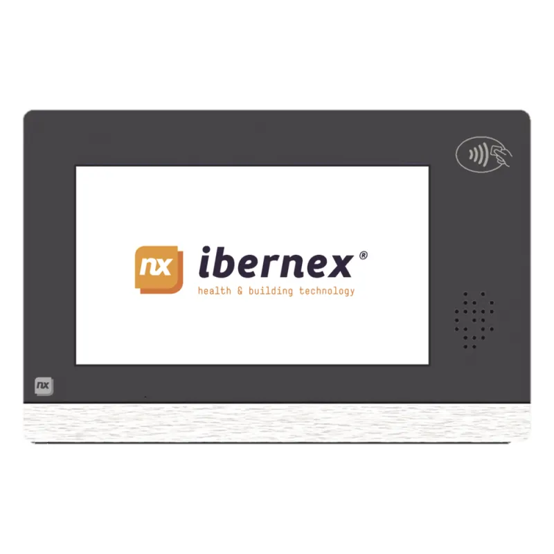Terminal de Habitación IP NX1042 / Pantalla Táctil 9" / RFID 125 KHz / VoIP SIP / PoE / Audio Bidireccional / Bus RS485 / Compatible NX1071 y NX1075