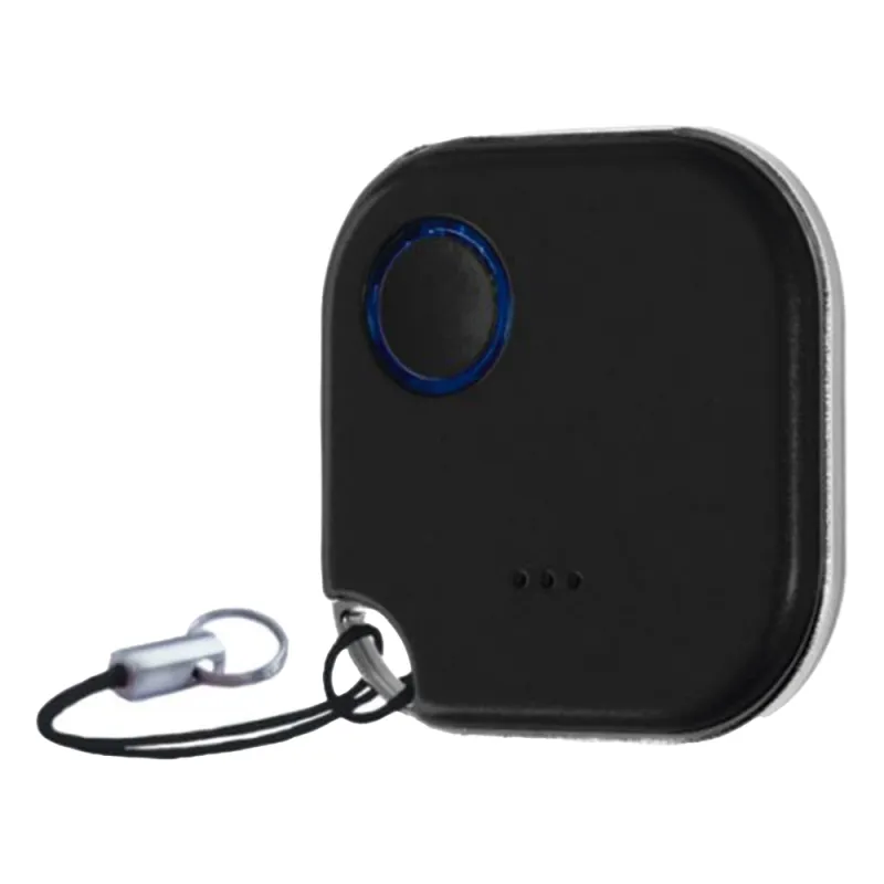 Botón Bluetooth Inalámbrico color Negro, programe escenas de Shelly y ejecútelas con uno o varios clic