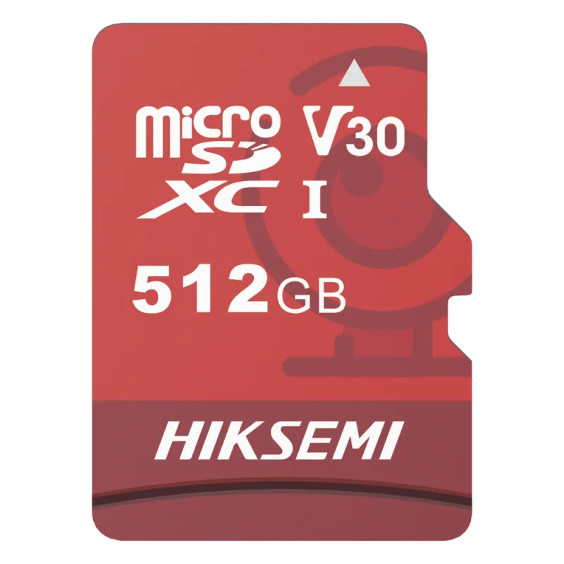 MicroSD HIKSEMI NEO Plus / 512 GB / 95 MB/s Lectura / 60 MB/s Escritura / Clase 10 U3 / TLC NAND / Especializada Para Videovigilancia 24/7