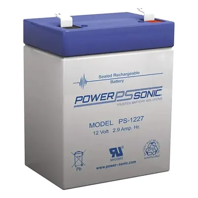Batería 12V, 2.9AH, Para Respaldo, Tecnologías AGM/VRLA, 5 Años Vida Útil, Terminales F1, Reconocida UL