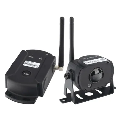 Cámara IP Inalámbrica HD 2.0 Megapixels / 1080p @ 30fps / Transmisión Inalámbrica 300 mts / IP69K / Rango Temperatura -30°C a +70°C / Alimentación DC8-32V / Lente 2.8mm F2.2 / Visión Nocturna IR 15 mts / E